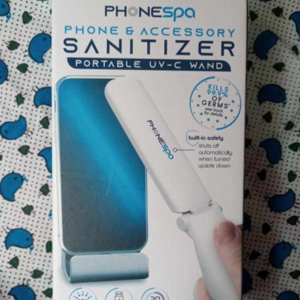 Phone & Accessory Sanitizer Portable UV-C Wand